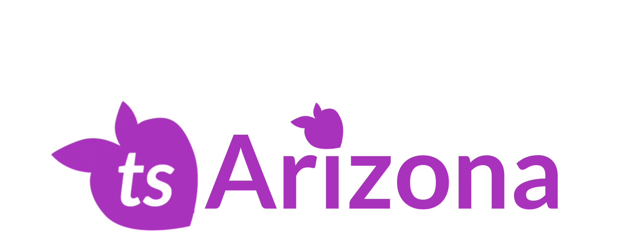 Purple logo with 'ts Arizona' text on a white background