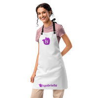 tsgabrielle® • Apron • White • 100% Polyester •