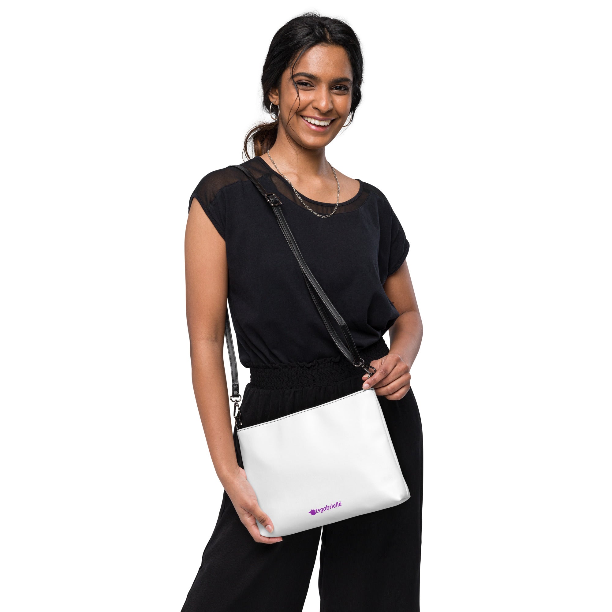 tsgabrielle® • Crossbody Bag • White • 29 cm x 20 cm •