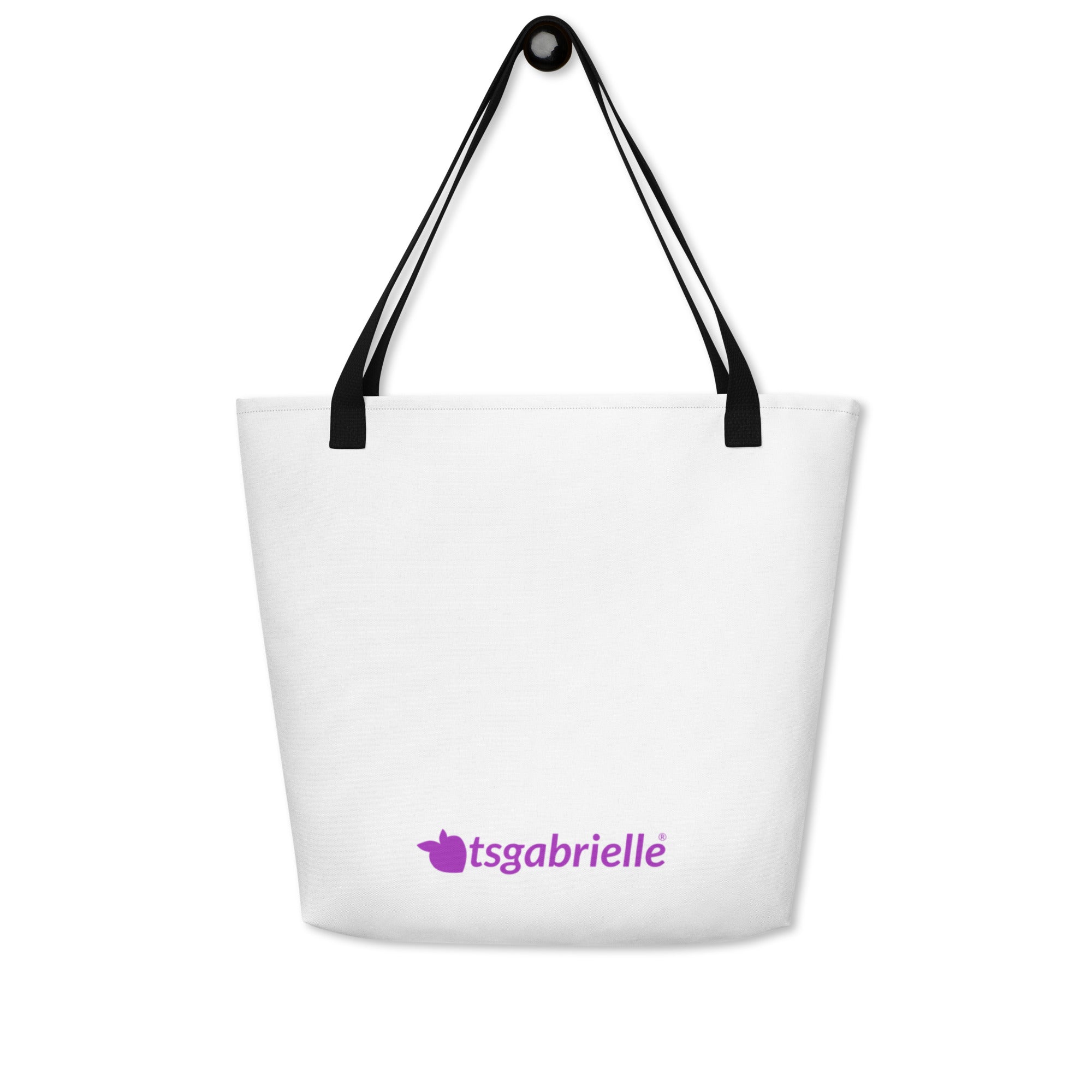 tsgabrielle® • TransFLOWer • Large Tote Bag • 16″ × 20″ •