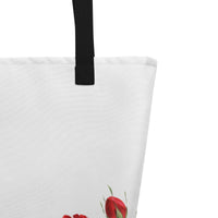 tsgabrielle® • TransFLOWer • Large Tote Bag • 16″ × 20″ •