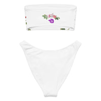 tsgabrielle® • For Her 👗 • TransFLOWer • Recycled Bandeau Bikini •