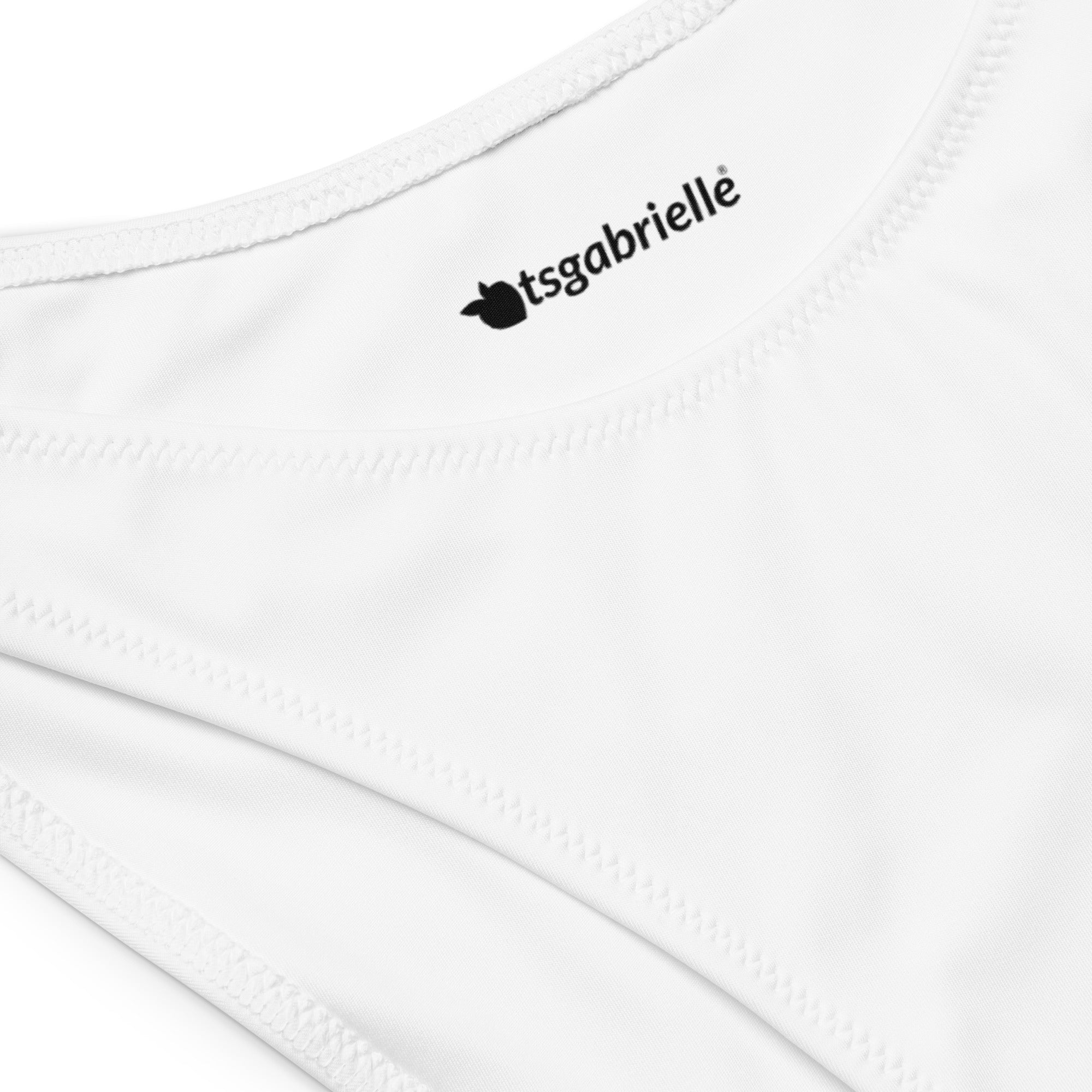 tsgabrielle® • For Her 👗 • TransFLOWer • Recycled Bandeau Bikini •