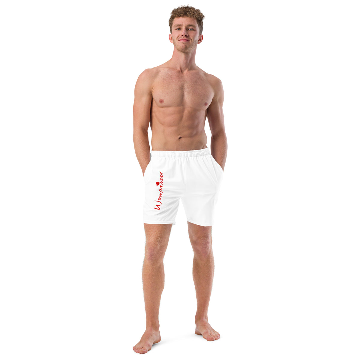 tsgabrielle® • For Him 👔 • Womanizer • Swim Trunks • White • White