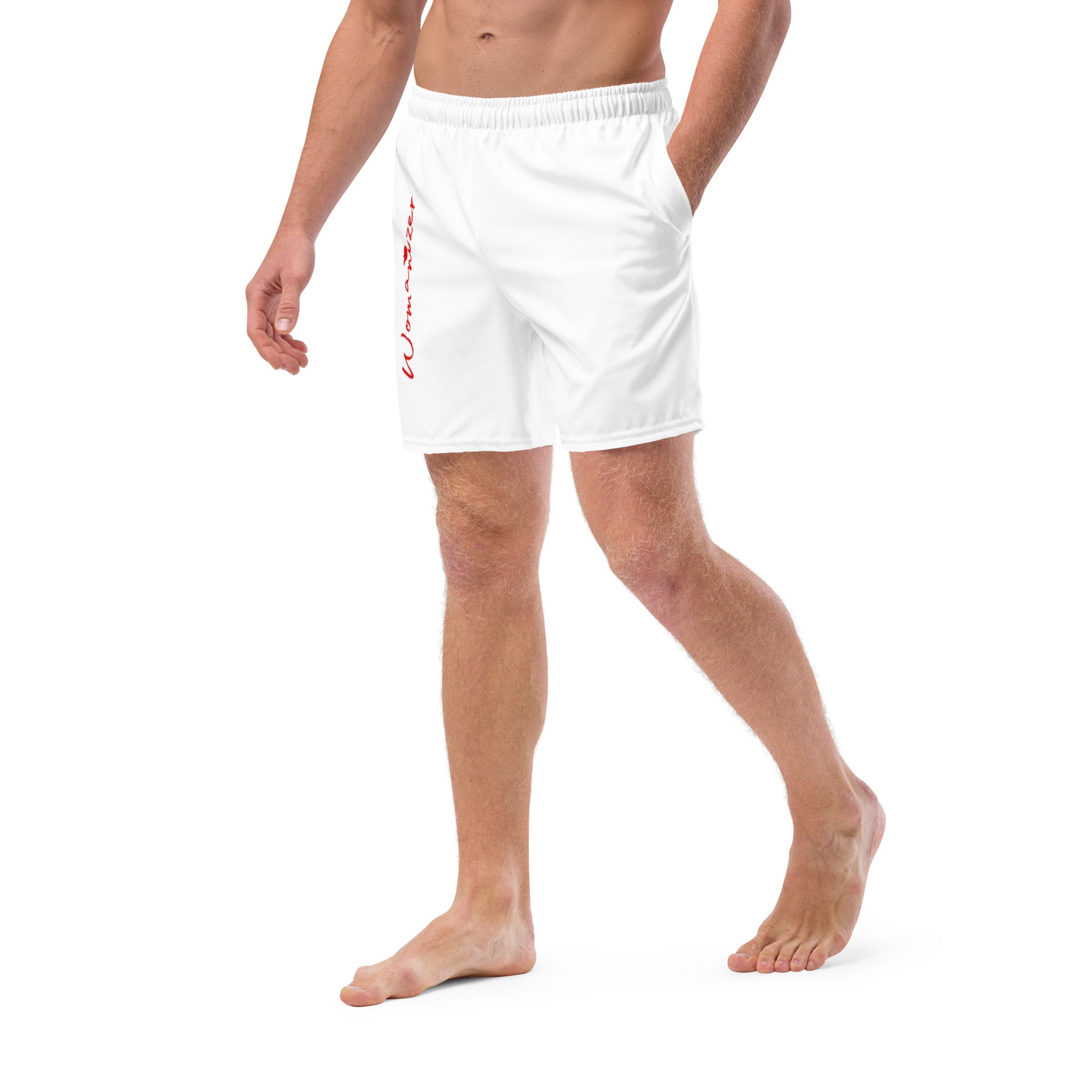 tsgabrielle® • For Him 👔 • Womanizer • Swim Trunks • White •