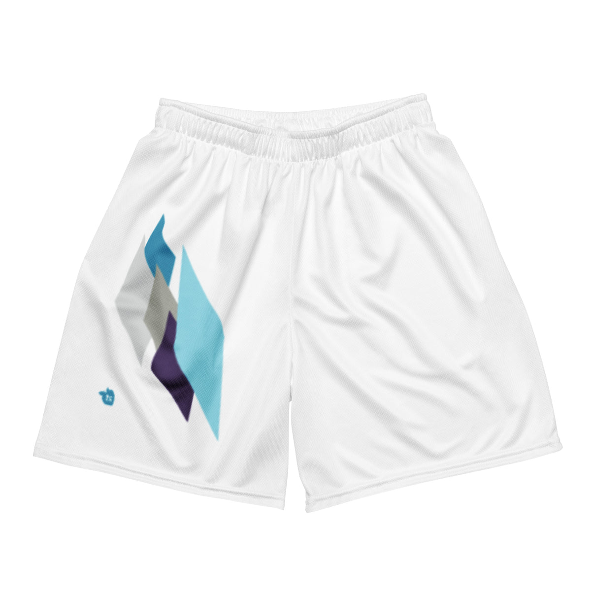 tsgabrielle® • For Him 👔 • Crystal Skies • Mesh Shorts • White