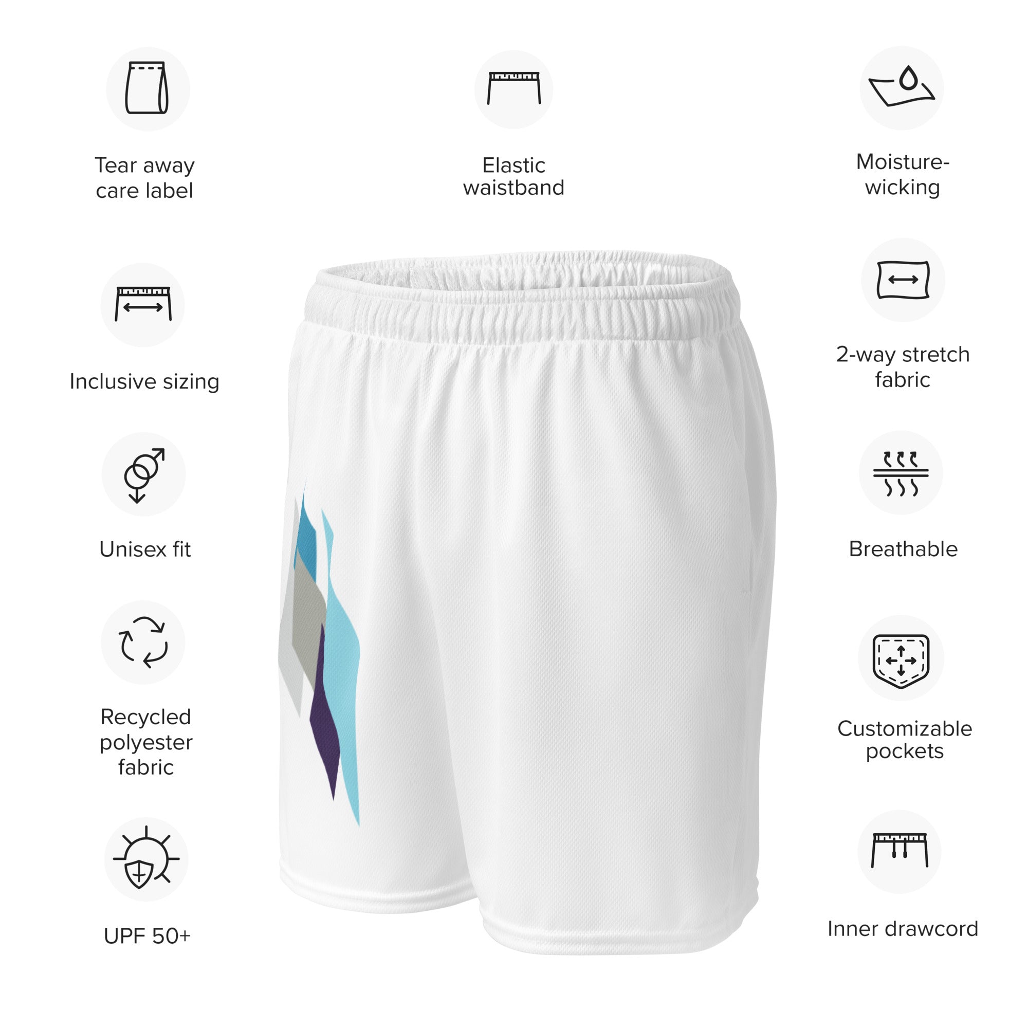 tsgabrielle® • For Him 👔 • Crystal Skies • Mesh Shorts •