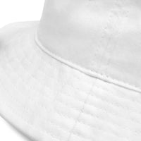 tsgabrielle® • TransFLOWer • Bucket Hat • White • 100% Cotton •
