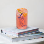 tsgabrielle® • Paris - Marie Antoinette • Verre en forme de canette • 473 ml • 2 options
