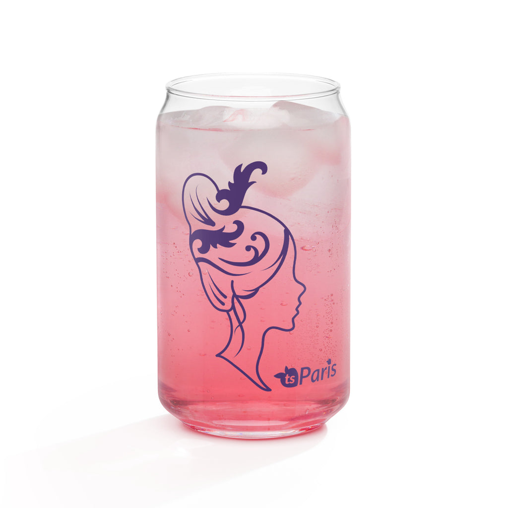 tsgabrielle® • Paris - Marie Antoinette • Verre en forme de canette • 473 ml • 2 options