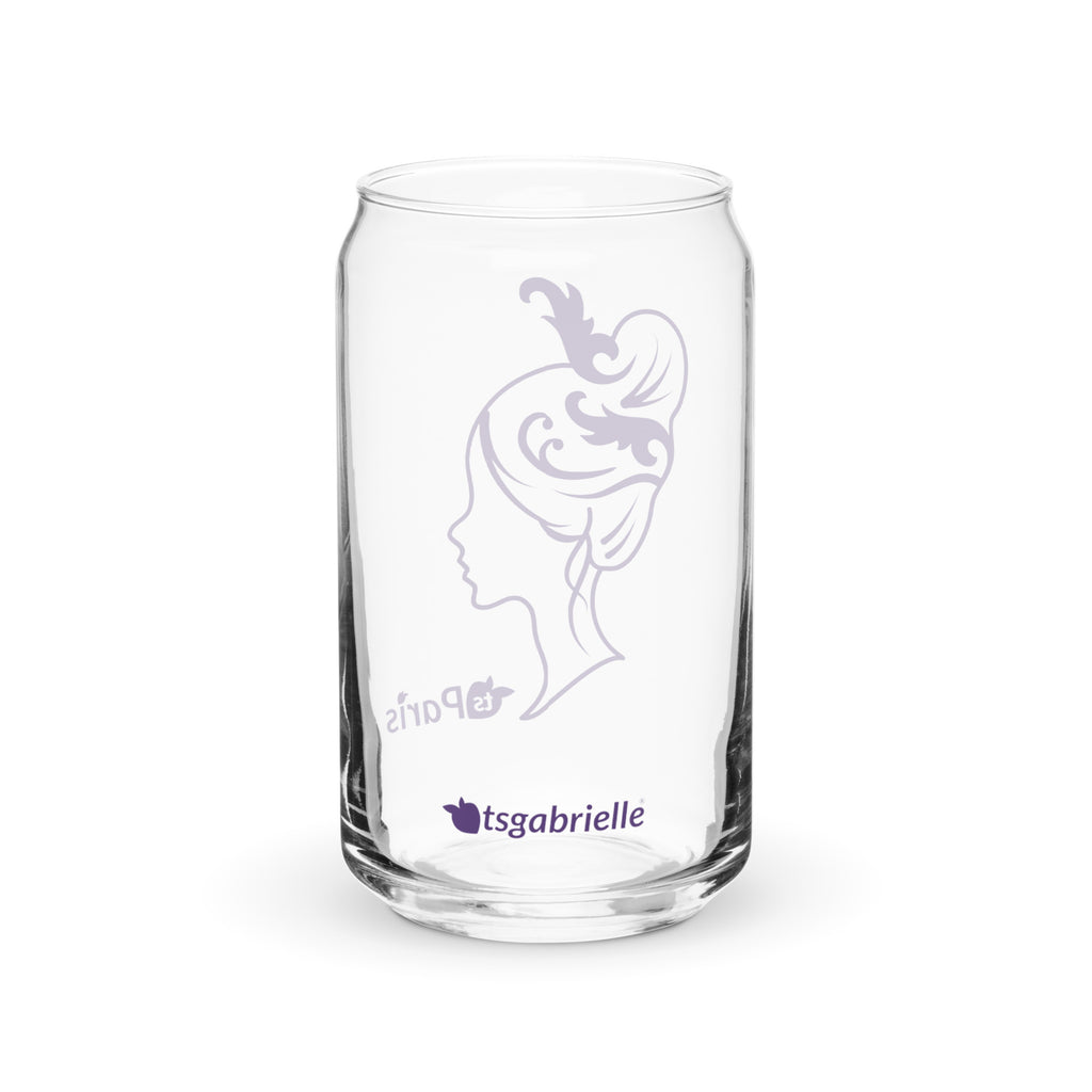 tsgabrielle® • Paris - Marie Antoinette • Verre en forme de canette • 473 ml • 2 options