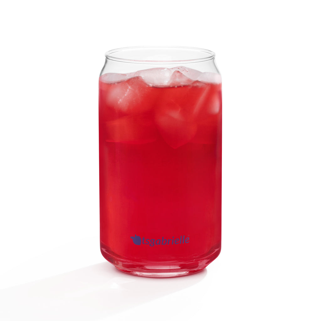 tsgabrielle® • Paris - Marie Antoinette • Verre en forme de canette • 473 ml • 2 options