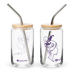 tsgabrielle® • Paris - Marie Antoinette • Verre en forme de canette • 473 ml • 2 options