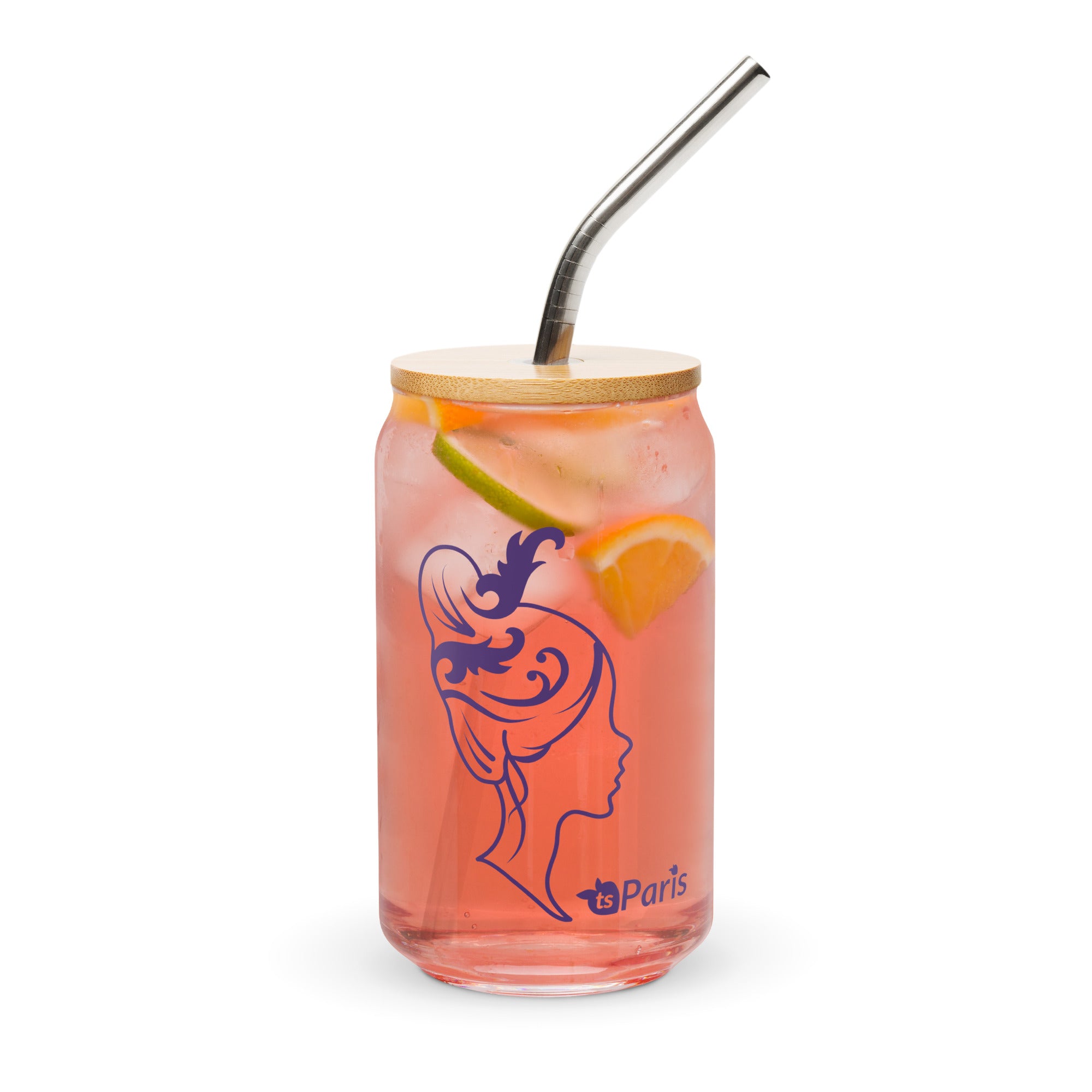 tsgabrielle® • Paris - Marie Antoinette • Verre en forme de canette • 473 ml • 2 options