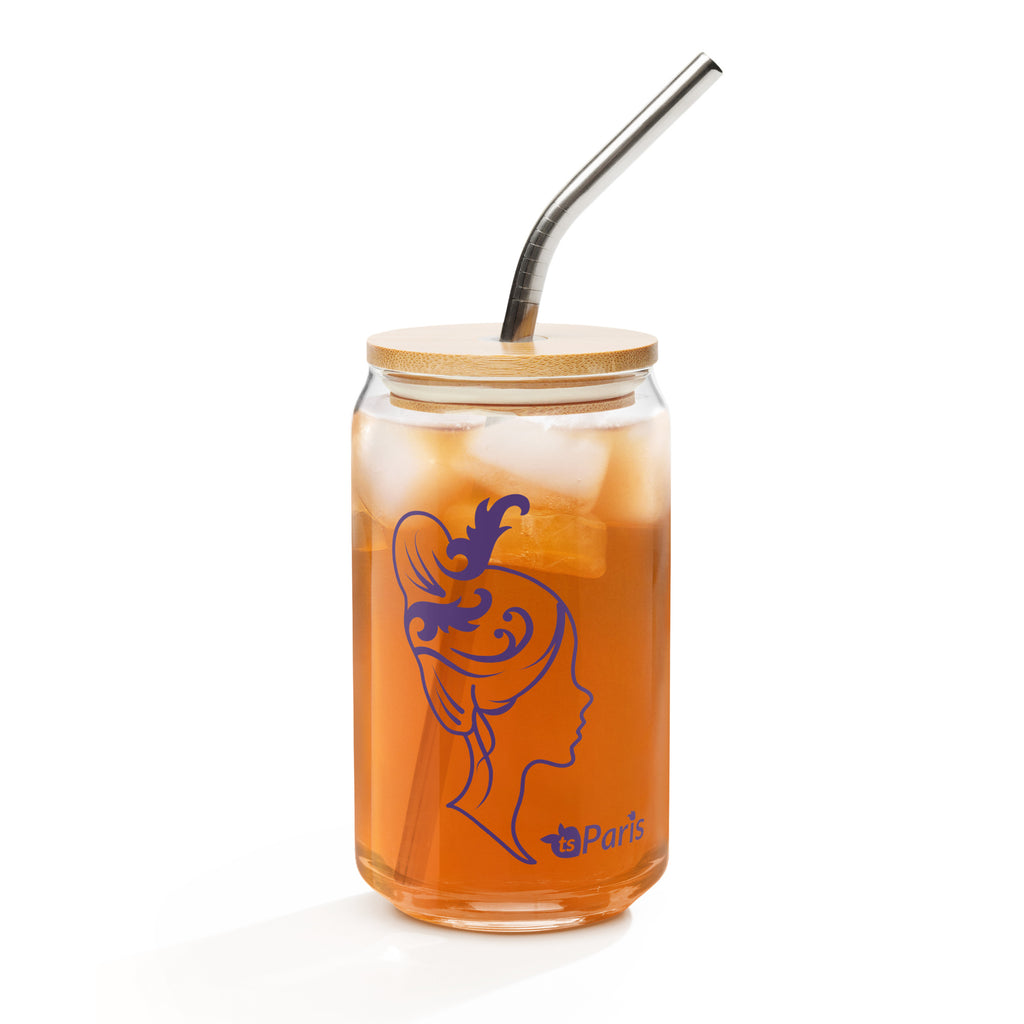 tsgabrielle® • Paris - Marie Antoinette • Verre en forme de canette • 473 ml • 2 options