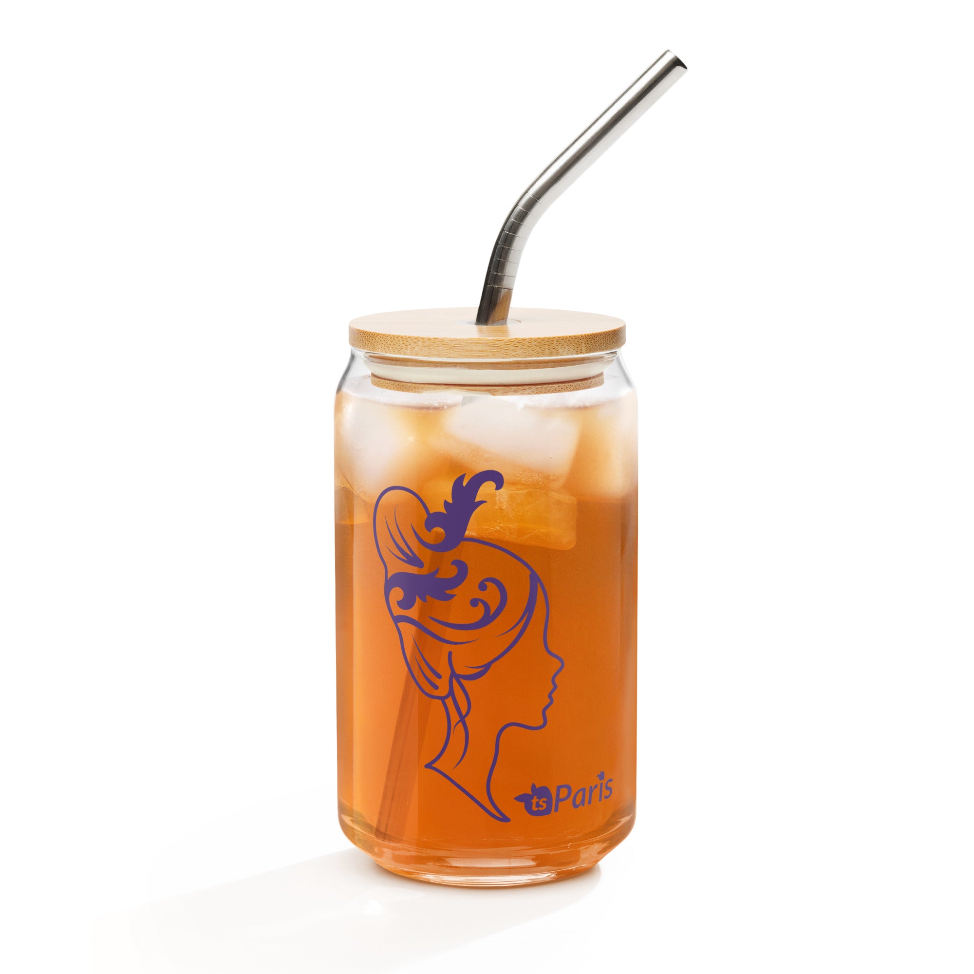 tsgabrielle® • Paris - Marie Antoinette • Verre en forme de canette • 473 ml • 2 options