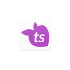 tsgabrielle® • Aimants de voiture • Blanc • 2 tailles