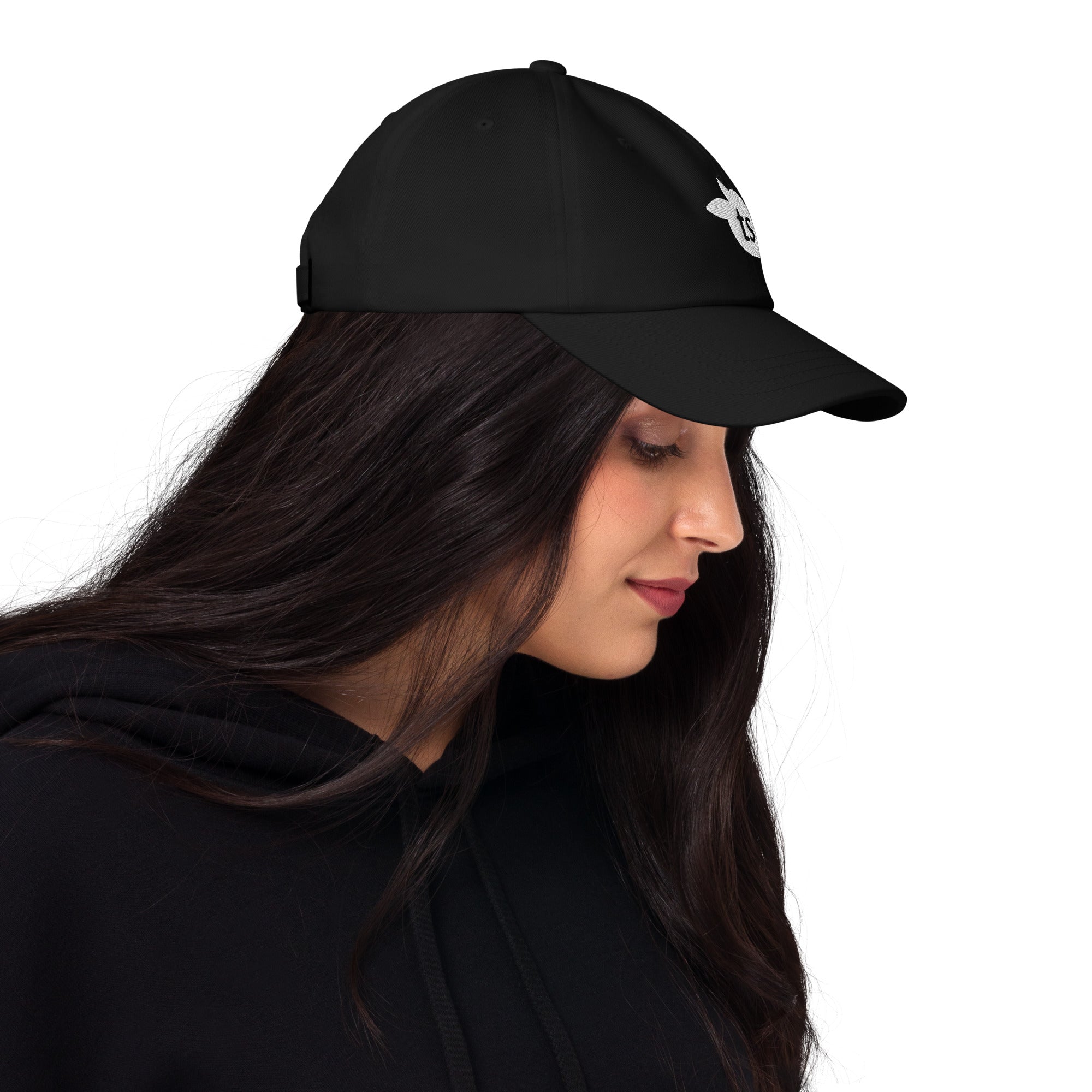 tsgabrielle® • Dad Hat • Black • 100% Cotton •