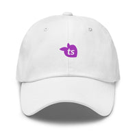 tsgabrielle® • Dad Hat • White • 100% Cotton • White One size Cotton
