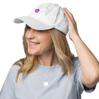 tsgabrielle® • Dad Hat • White • 100% Cotton •