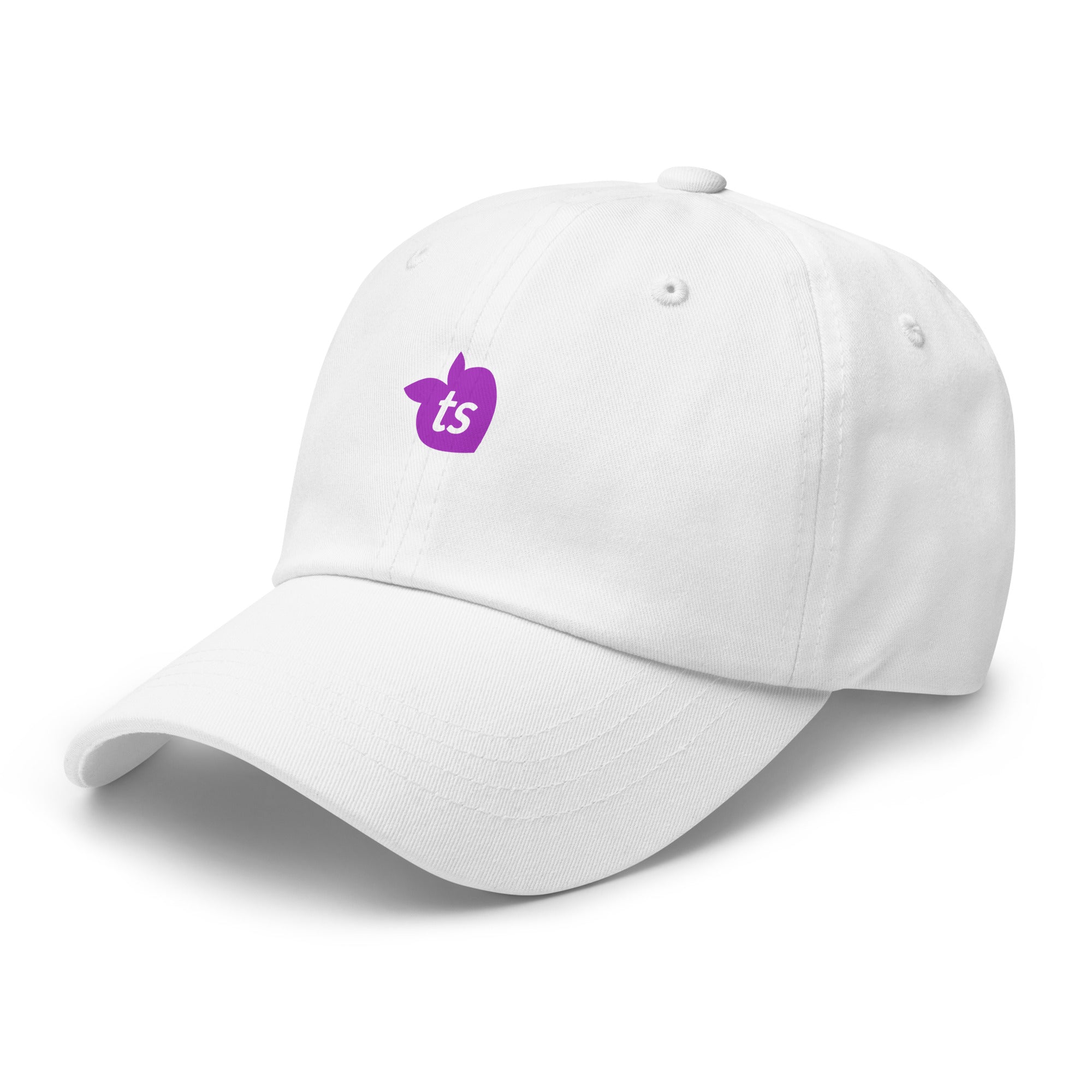 tsgabrielle® • Dad Hat • White • 100% Cotton •