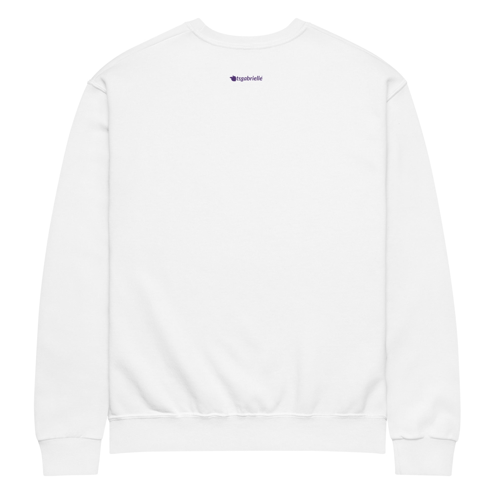 tsgabrielle® • For Him 👔 • Paris - Notre-Dame Cathedral • Crew Neck Sweatshirt • White •