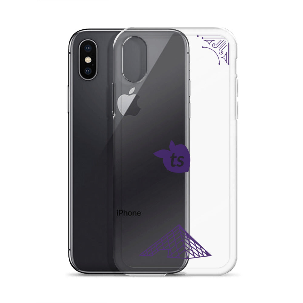 tsgabrielle® • Paris - The Louvre Pyramid • Clear Case Compatible with iPhone® • Latest Models •