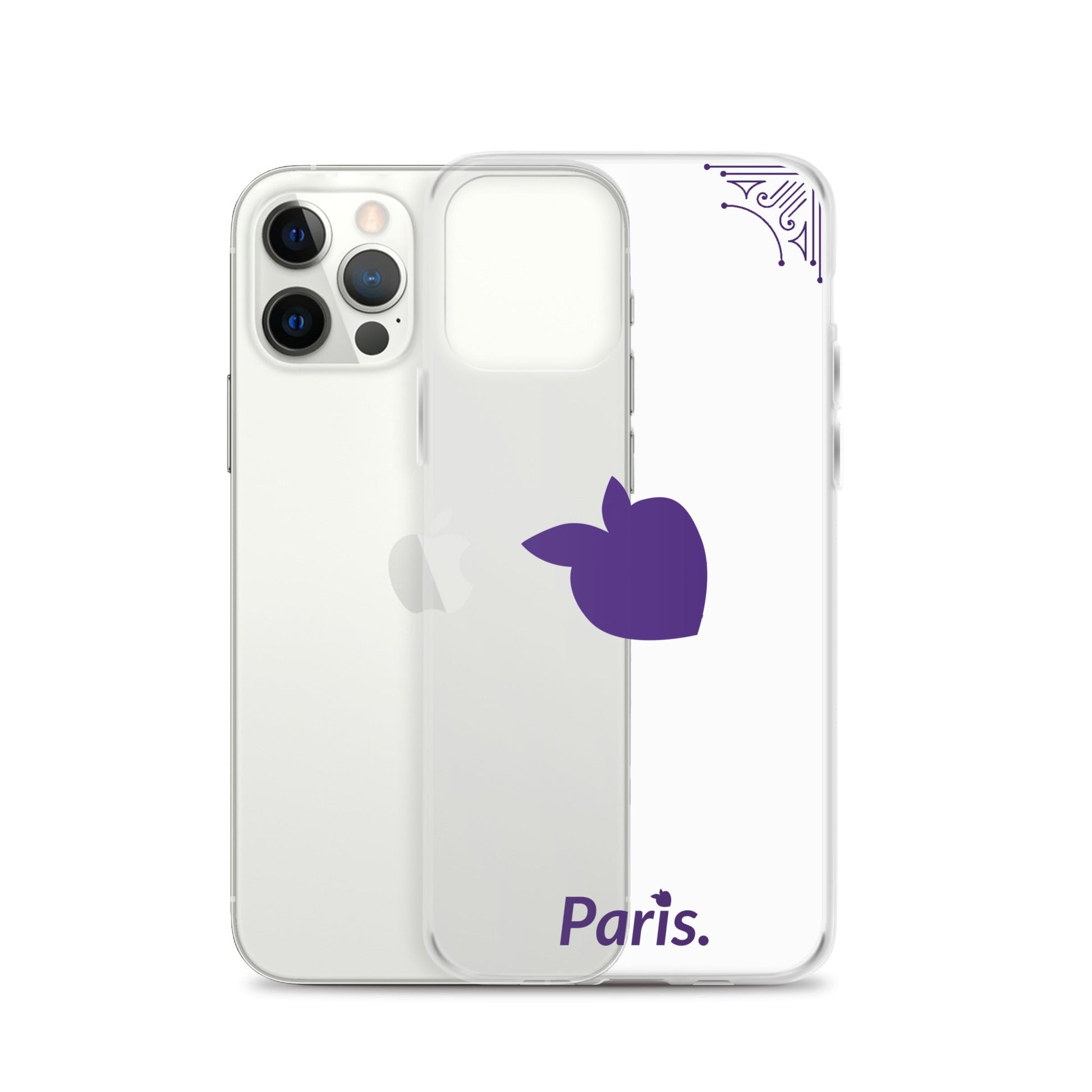 tsgabrielle™ • tsgabrielle™ • Clear Case Compatible with iPhone® (Paris) • Mobile Phone Cases • Clear Case Compatible with iPhone® (Paris) • TSG3 - PA01 - 2400008F3 •