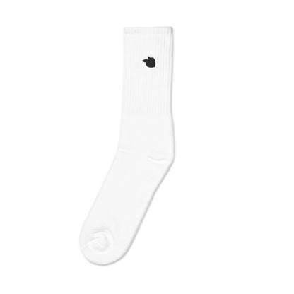 tsgabrielle™ • tsgabrielle™ • Men's Embroidered Socks White • Socks • Men's Embroidered Socks White • TSG3 - PP04 - 2400093A •