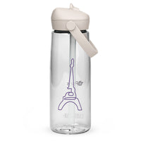 CamelBak® Eddy® by tsgabrielle® • Paris - La Tour Eiffel • Sports Water Bottle • Flip Straw • Clear • 739 ml •