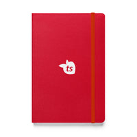 JournalBook® by tsgabrielle® • Hardcover Bound Notebook • 8 Colors • Red