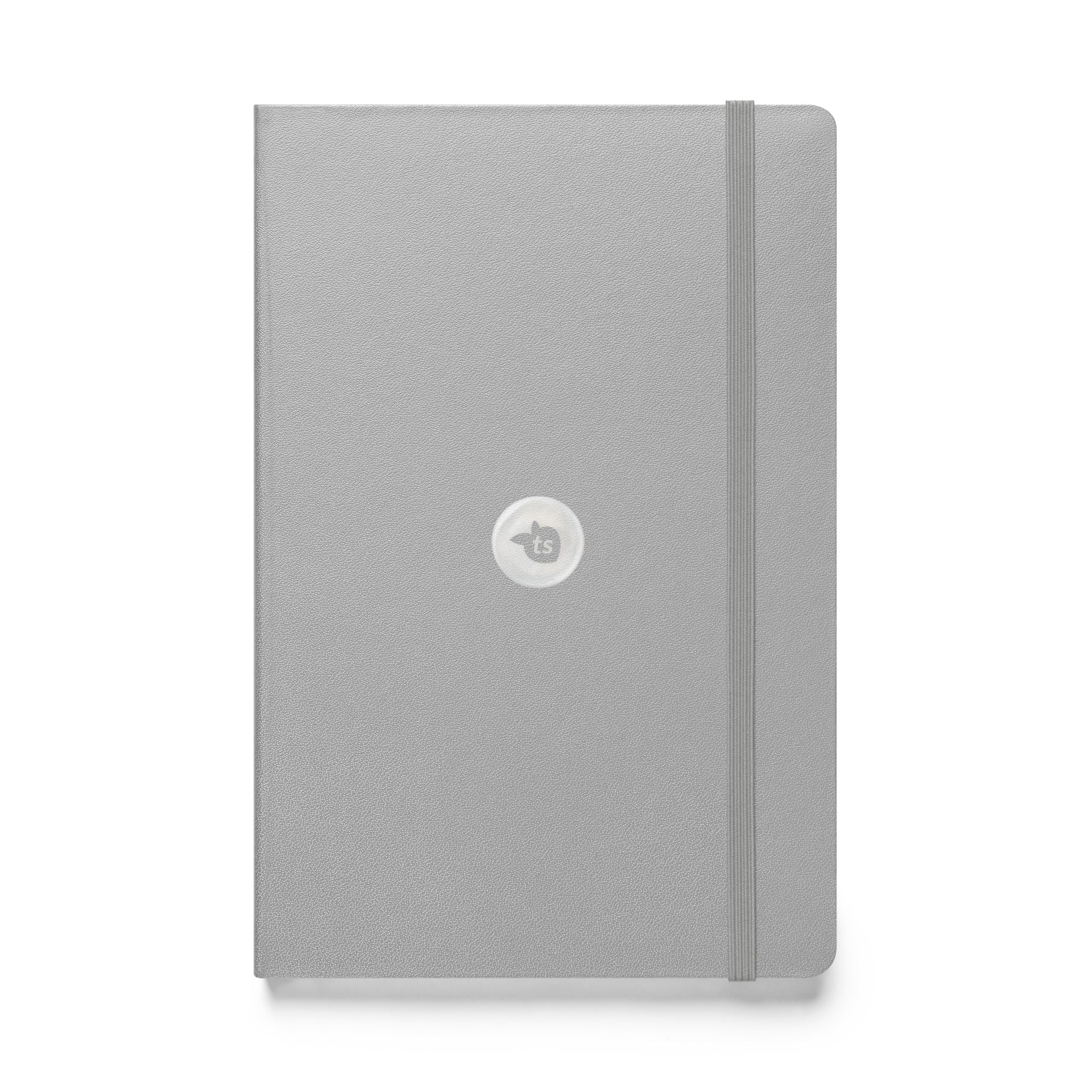 JournalBook® by tsgabrielle • Hardcover Bound Notebook • 8 Colors • Silver Lined Beige