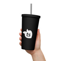 tsgabrielle® • Tumbler • Stainless Steel • Black • 20 oz •
