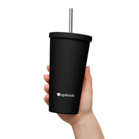 tsgabrielle® • Tumbler • Stainless Steel • Black • 20 oz •