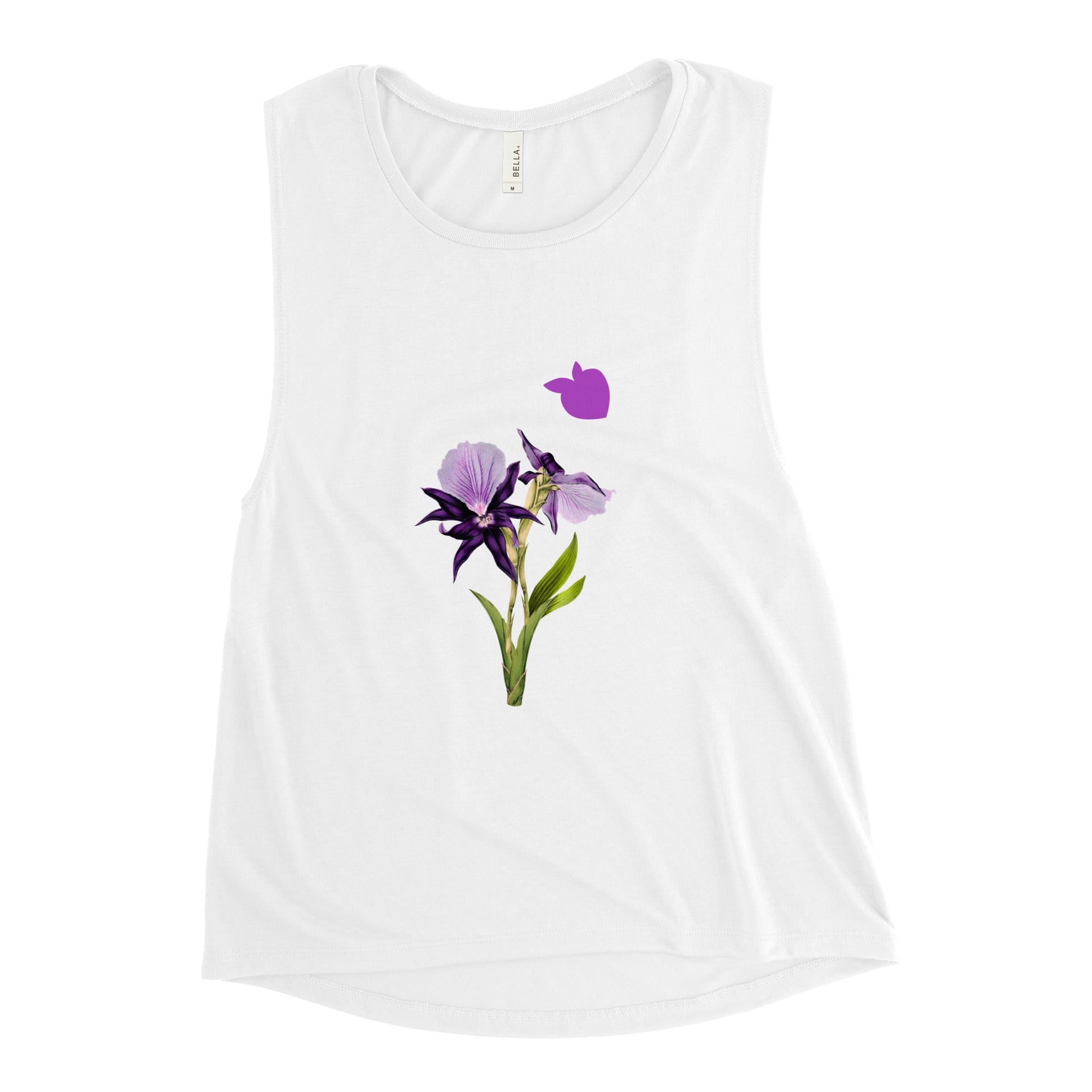 tsgabrielle™ • tsgabrielle™ • Trans / Women's Muscle Tank - Flower • Apparel & Accessories • Trans / Women's Muscle Tank - Flower • TSG3 - PP05 - 2400109A •