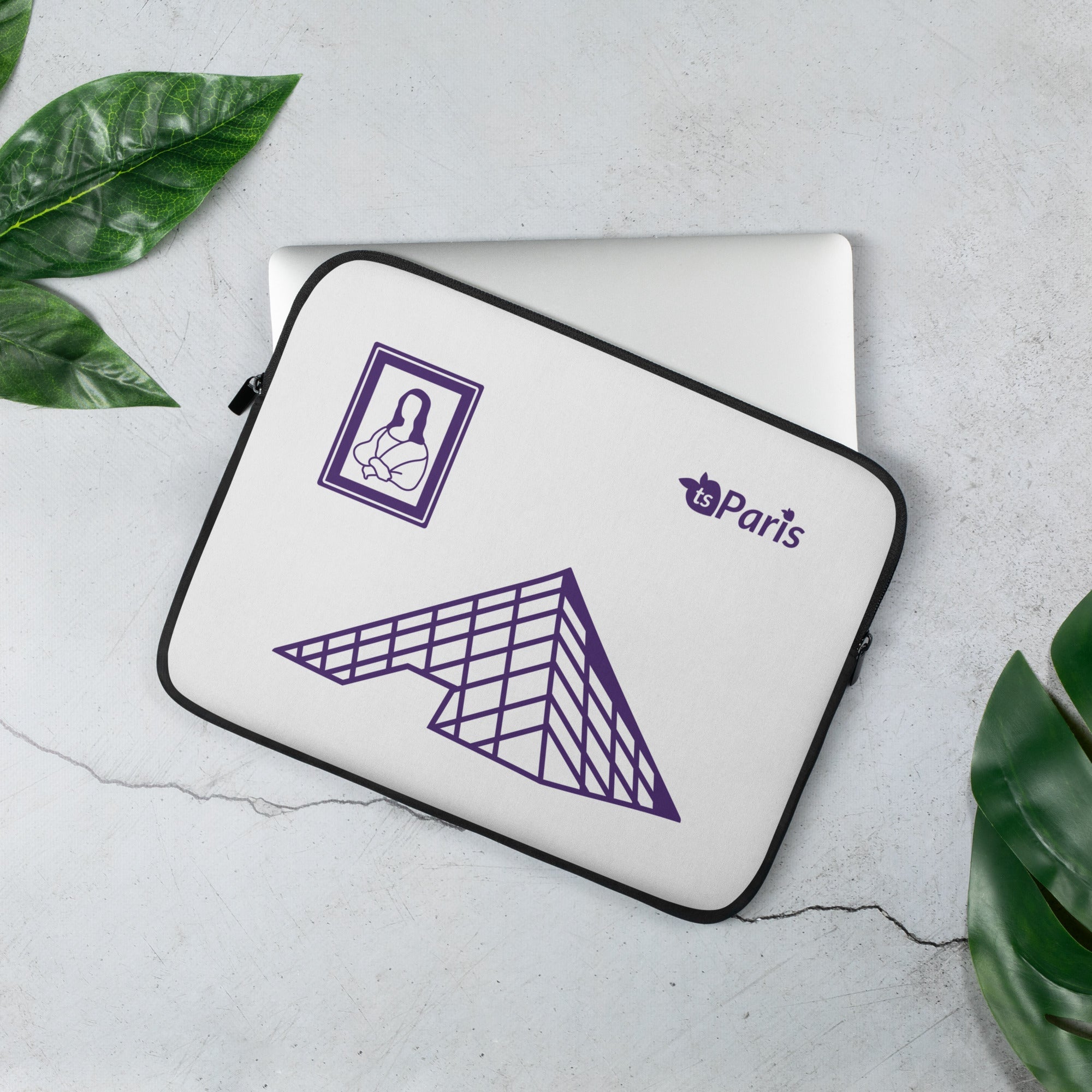 tsgabrielle® • Paris - The Louvre Pyramid • Laptop Sleeve • 2 Sizes - 13" and 15" •