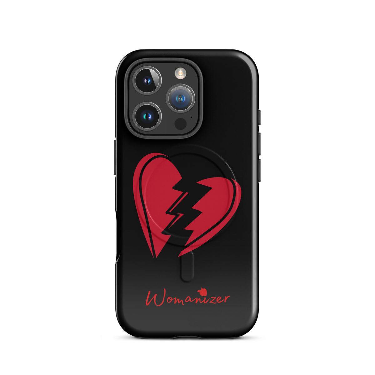 tsgabrielle® • Womanizer • Snap Case Compatible with iPhone® • Latest Models • Black • iPhone 16 Pro Black Gloss