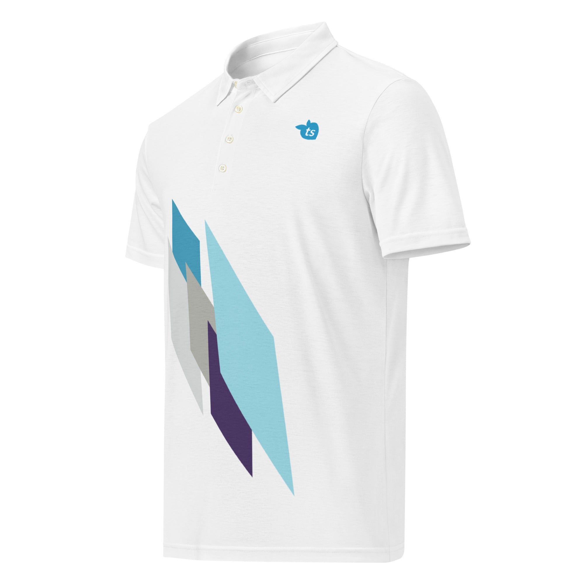 tsgabrielle® • For Him 👔 • Crystal Skies • Slim Fit Polo •