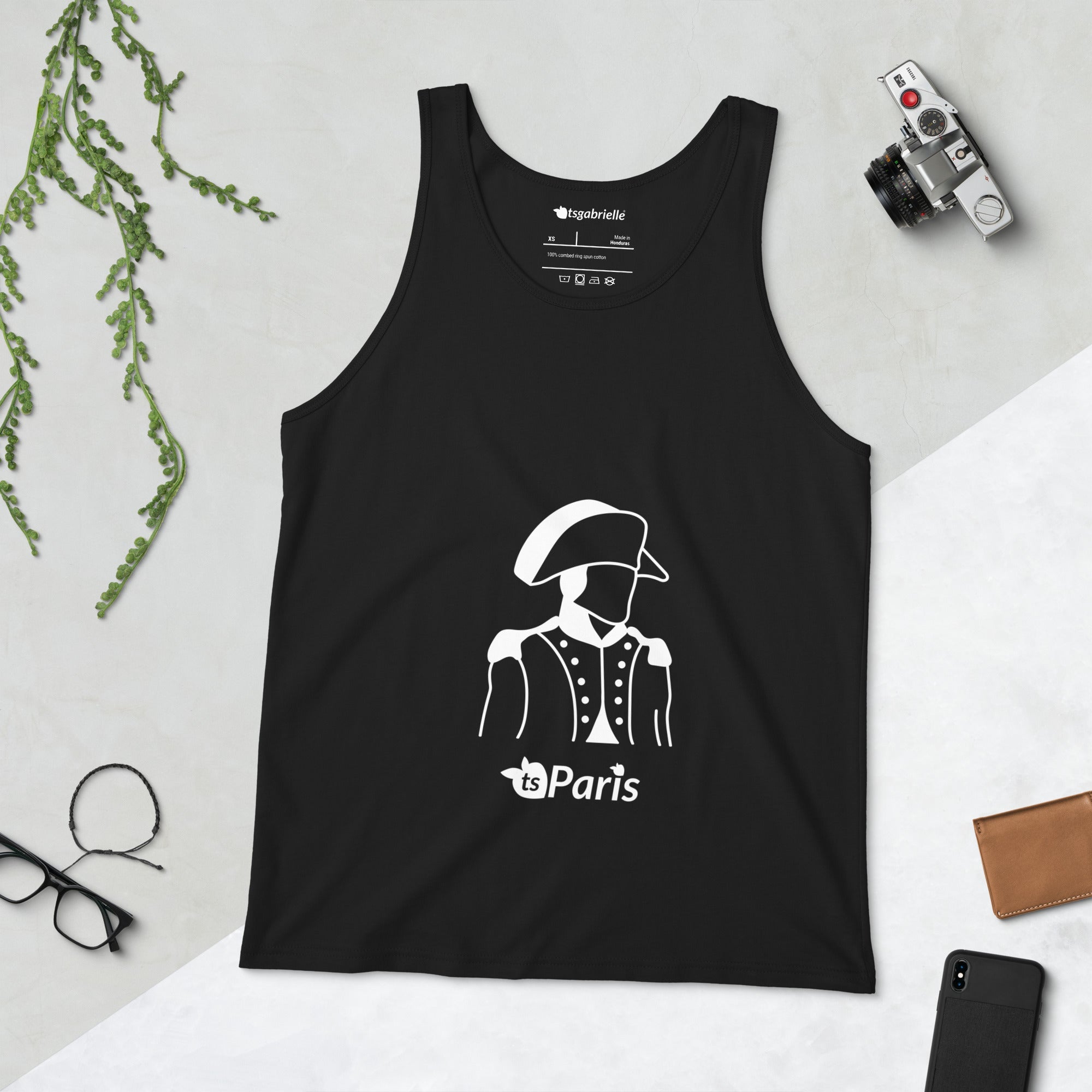 tsgabrielle® • For Him 👔 • Paris - Napoleon • Tank Top • Black •