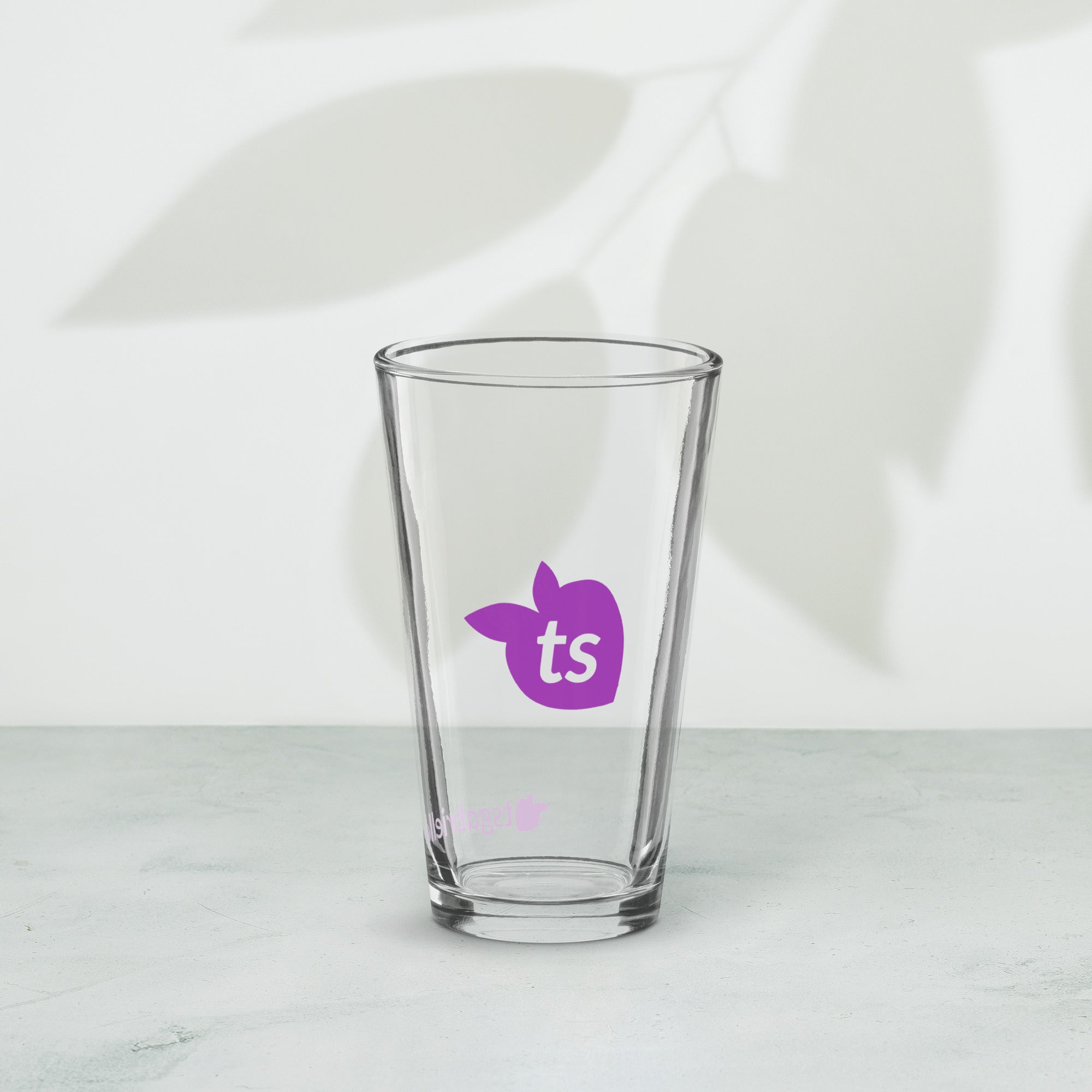 tsgabrielle® • Shaker Pint Glass • 16 oz •
