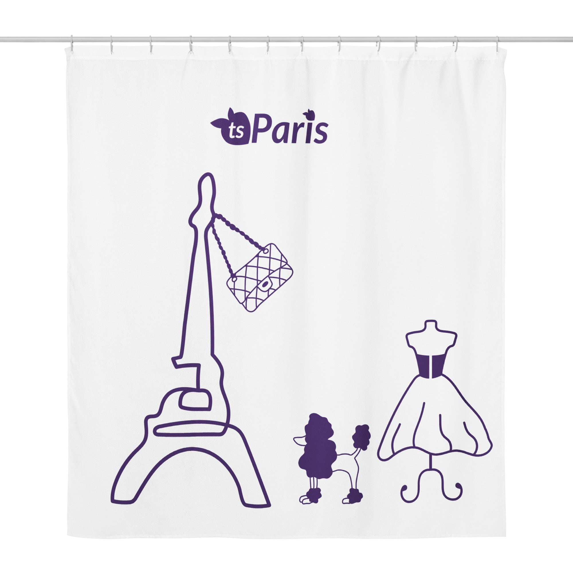 tsgabrielle • Paris - Fashion Week • Rideau de douche
