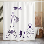 tsgabrielle • Paris - Fashion Week • Rideau de douche