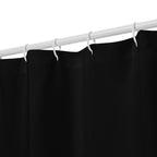 tsgabrielle® • Flamant Rose • Rideau de douche • Noir • 180 x 188 cm