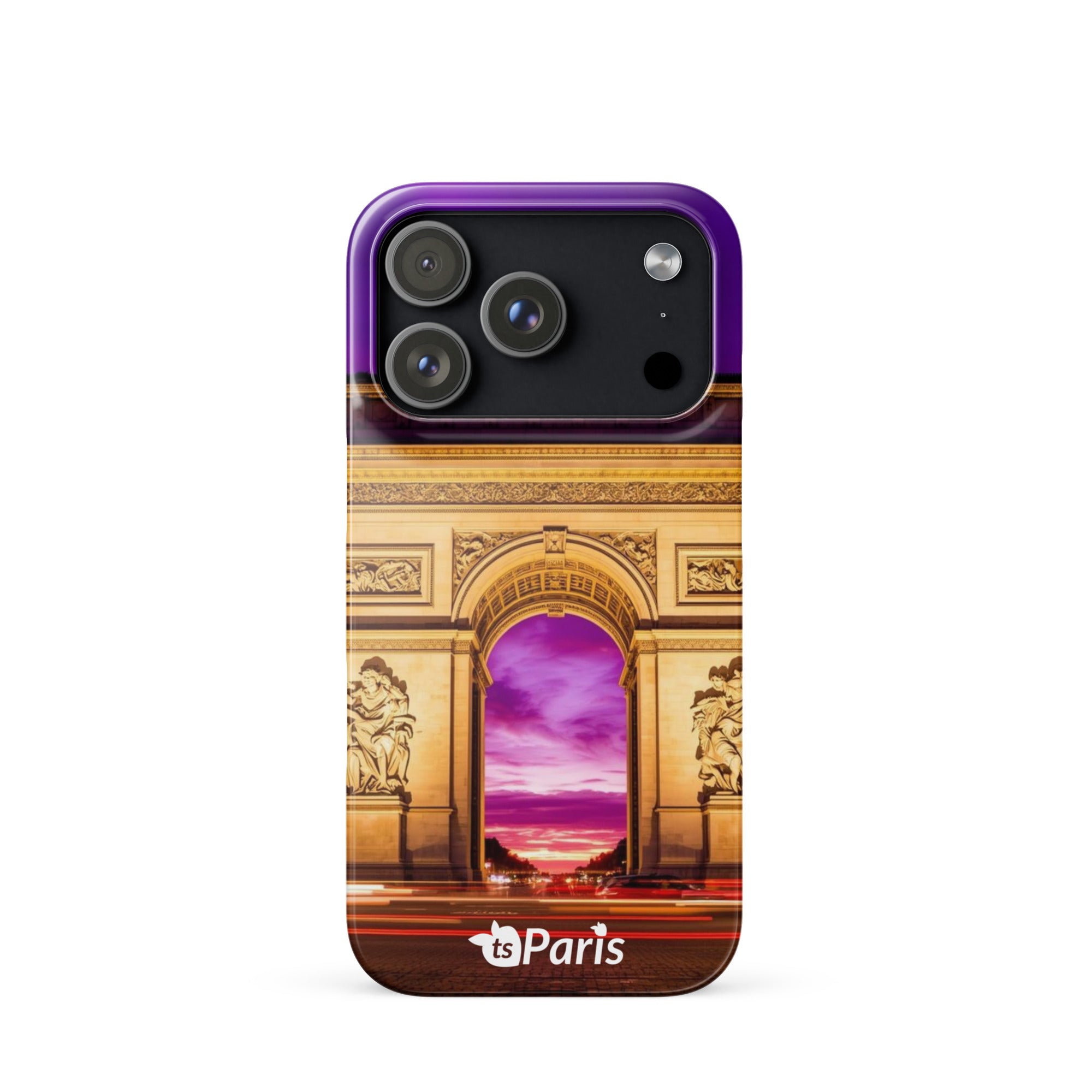 tsgabrielle® • Paris - Arc de Triomphe • Snap Case Compatible with iPhone® • Latest Models • iPhone 17 Pro Back cover Both sides