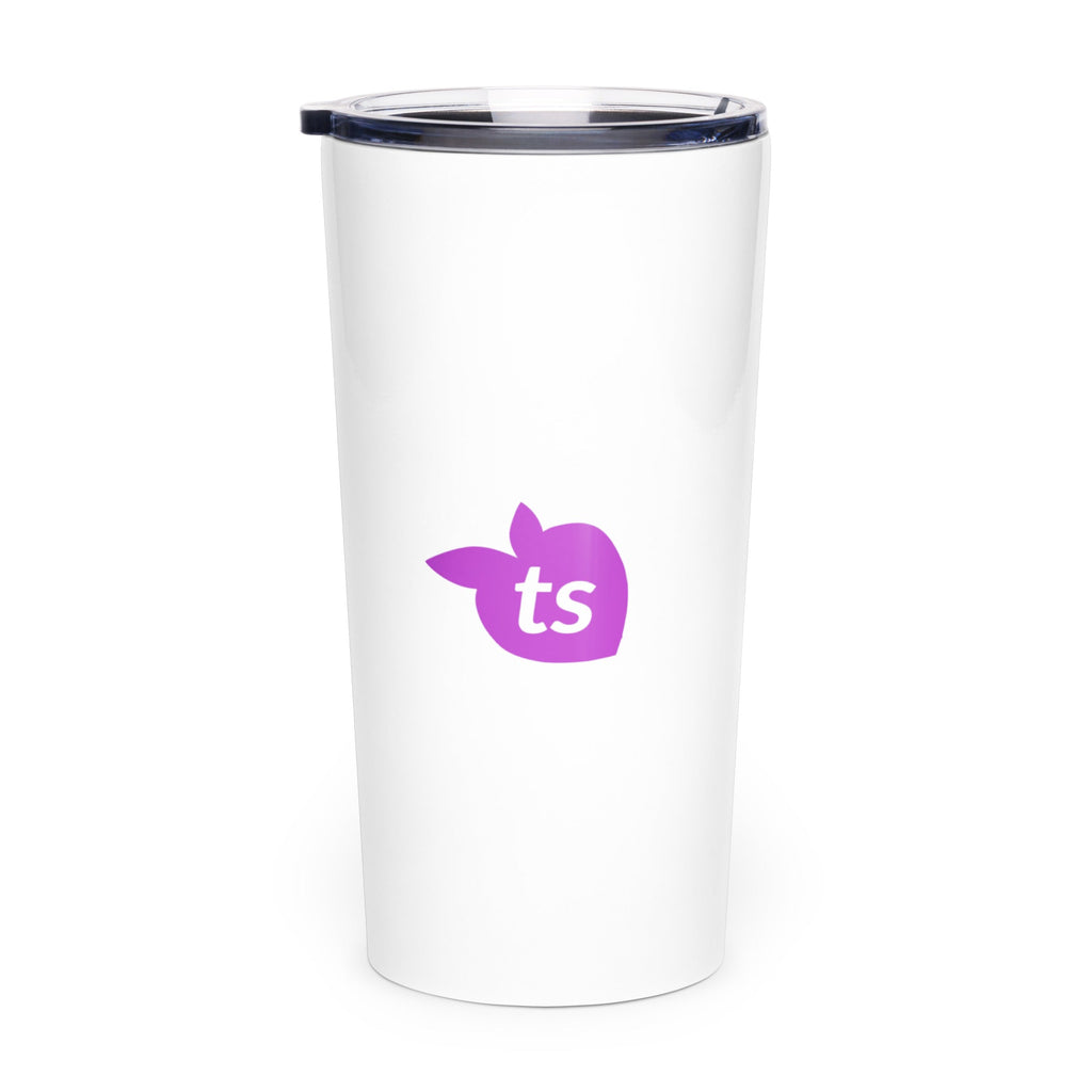 tsgabrielle® • Gobelet conique • Blanc • Acier inoxydable