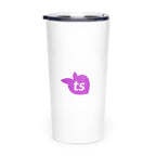 tsgabrielle® • Gobelet conique • Blanc • Acier inoxydable