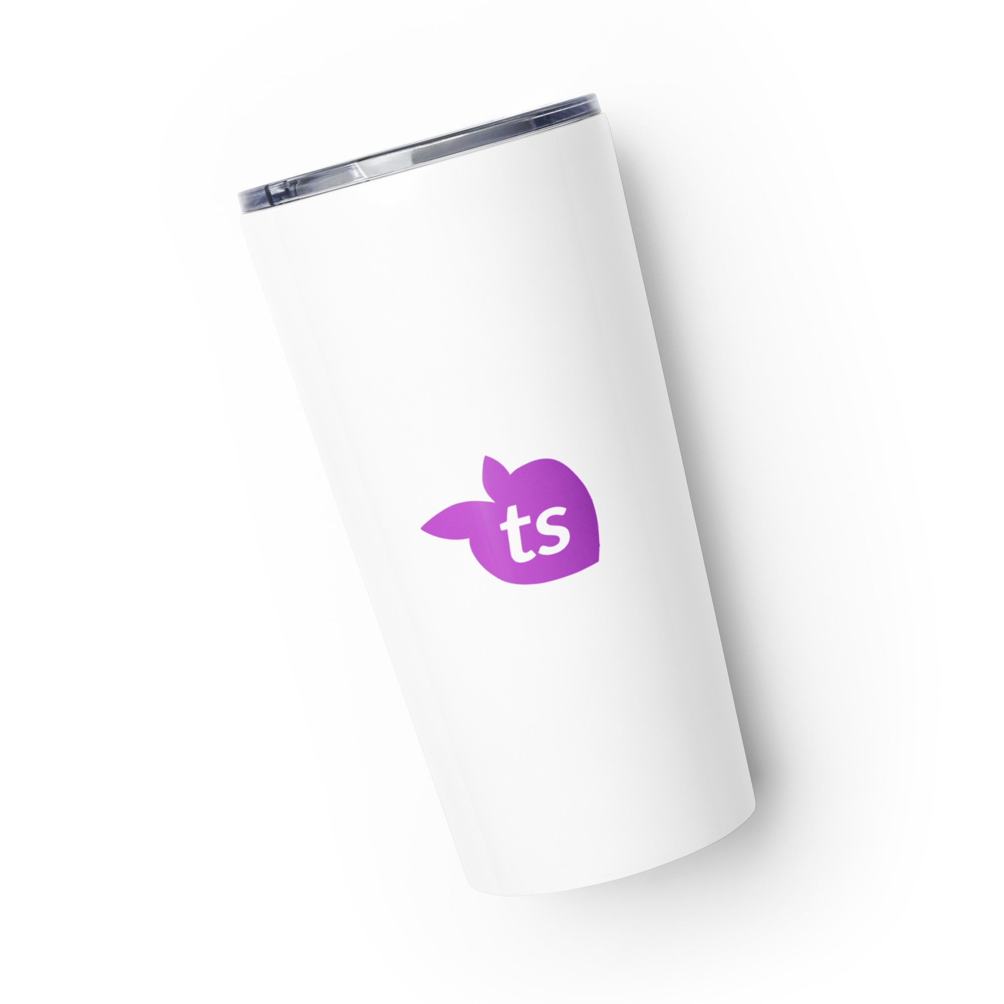 tsgabrielle® • Gobelet conique • Blanc • Acier inoxydable