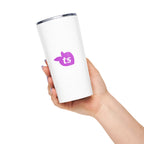 tsgabrielle® • Gobelet conique • Blanc • Acier inoxydable