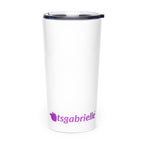 tsgabrielle® • Gobelet conique • Blanc • Acier inoxydable