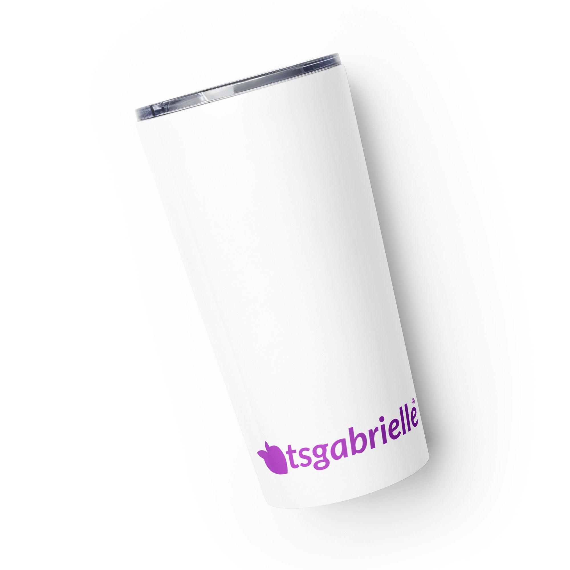tsgabrielle® • Gobelet conique • Blanc • Acier inoxydable